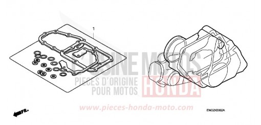 GASKET KIT B CRF50F8 de 2008